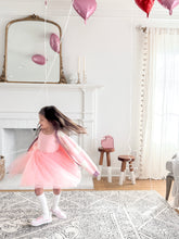 Load image into Gallery viewer, FUZZY HEARTS • oversized cardigan (women + kids)