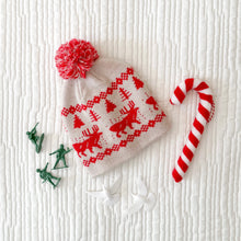 Load image into Gallery viewer, KEVIN CHRISTMAS HAT •  knitted beanie