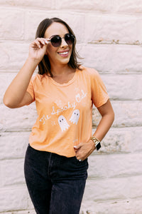 THE SPOOKY CLUB • tee (women + kids) pumpkin spice