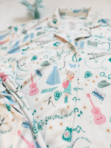 DEBUT • women's short sleeve button down pj set (two-piece) (EXTRAS ADDED)