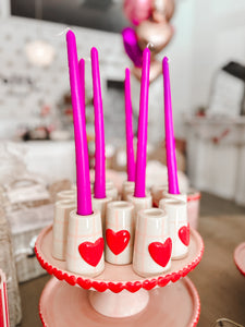 Handmade Taper Candles (set of 2)