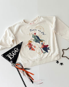 COME, WE FLY • women's pullover (Hallo-cream) just restocked