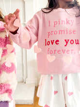 Load image into Gallery viewer, PINKY PROMISE • pullover (women) in PETAL (flash)