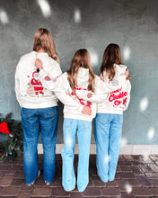 Load image into Gallery viewer, SANTA BELIEVE • embroidered tee (women's)