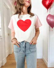Load image into Gallery viewer, GINGHAM HEART • kids tee