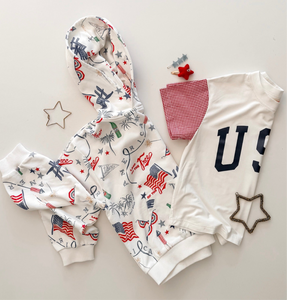 GINGHAM USA • women's tee (flash)