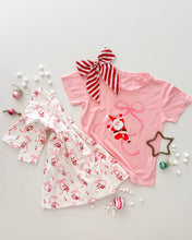 Load image into Gallery viewer, SANTA + BOW • tee (women + kids)