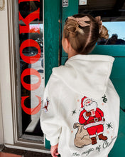 Load image into Gallery viewer, SANTA BELIEVE • embroidered mock neck (kids + youth)
