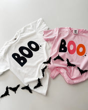 Load image into Gallery viewer, RETRO BOO • heavyweight tee (women + kids)