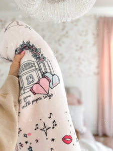 LOVER • sherpa throw blanket (SALE)