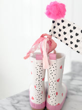 Load image into Gallery viewer, CONFETTI HEARTS • rain boots