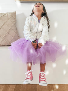 SPEAK NOW • sequin bomber jacket (SALE)