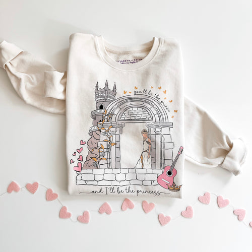 LOVE STORY • pullover (women + kids) CREAM (SALE)