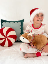 Load image into Gallery viewer, HEY SANTA • button down pj&#39;s (women) two-piece CREAM