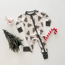 Load image into Gallery viewer, WINTER TREE • bamboo pajamas (baby, kids, youth)