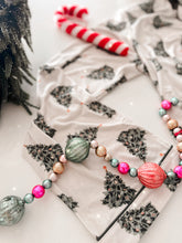 Load image into Gallery viewer, WINTER TREE • bamboo button down pj's (women) two-piece