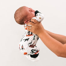 Load image into Gallery viewer, WITCHES ARE BACK • baby zipper pj's (one-piece)