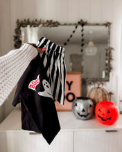Load image into Gallery viewer, HALLOWEEN STRIPES • twirl skirt (babies, kids + youth)