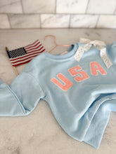 Load image into Gallery viewer, USA PATCHWORK • kids pullover (flash)