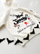 Load image into Gallery viewer, MOST SPOOKY • embroidered pullover hoodie (kids + youth)