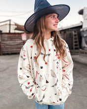 Load image into Gallery viewer, VINTAGE HALLOWEEN • pullover hoodie (women + kids)