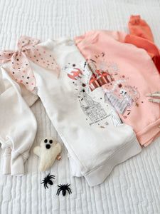 SPOOKY SWIFTIE • color block pullover (women + kids)