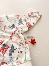 Load image into Gallery viewer, AMERICAN SUMMER • pullover hoodie (women + kids) flash