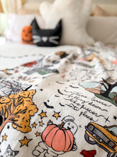 Load image into Gallery viewer, TAYLOWEEN {welcome to NY in the fall} • sherpa blanket