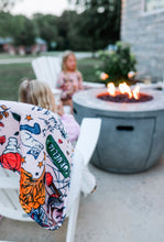 Load image into Gallery viewer, TAYLOWEEN {welcome to NY in the fall} • sherpa blanket