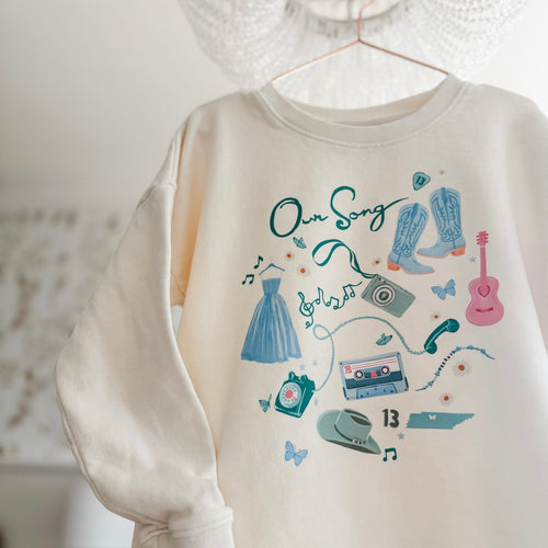OUR SONG • pullover (women + kids) (SALE)