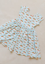Load image into Gallery viewer, OVER THE RAINBOW • twirl dress (flash)