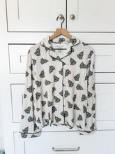 Load image into Gallery viewer, WINTER TREE • bamboo button down pj's (women) two-piece