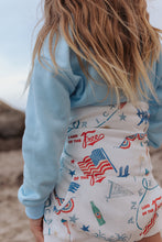 Load image into Gallery viewer, AMERICAN SUMMER • pullover hoodie (women + kids) flash