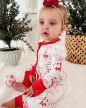 Load image into Gallery viewer, SANTA + BOWS • sherpa blanket