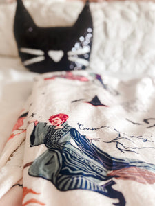 AMUCK, AMUCK, AMUCK • sherpa throw blanket (just restocked)