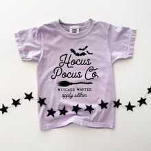 Load image into Gallery viewer, HOCUS POCUS CO • heavyweight tee (women + kids)