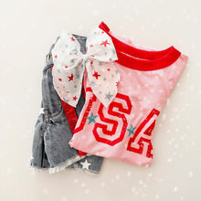 Load image into Gallery viewer, AMERICAN BEAUTY denim sequin shorts (women + kids) FLASH