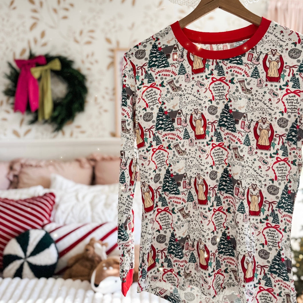 CHRISTMAS TREE FARM  • bamboo women's jogger style pjs
