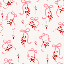 Load image into Gallery viewer, SANTA + BOWS • sherpa blanket
