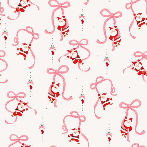 SANTA + BOWS • sherpa blanket