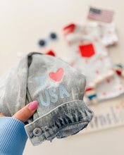 Load image into Gallery viewer, All-American• denim jacket (WOMEN)