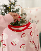 Load image into Gallery viewer, HEY SANTA • button down pj&#39;s (women) two-piece CREAM