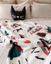 Load image into Gallery viewer, WITCHES • sherpa blanket