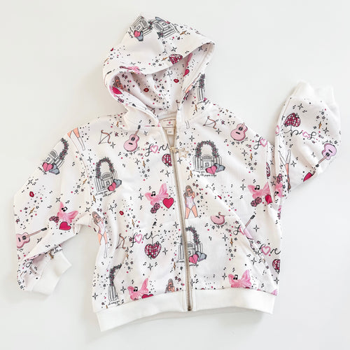 LOVER zipper hoodie (women + kids) SALE