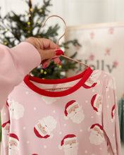 Load image into Gallery viewer, HEY SANTA • pajamas (baby, kids, youth) PINK