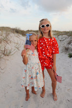 Load image into Gallery viewer, AMERICAN SUMMER • kids twirl dress (flash)