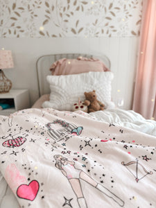 LOVER • sherpa throw blanket (SALE)