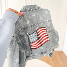 Load image into Gallery viewer, All-AMERICAN • denim jacket (KIDS)