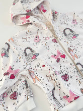 Load image into Gallery viewer, LOVER zipper hoodie (women + kids) SALE