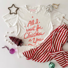 Load image into Gallery viewer, ALL I WANT FOR CHRISTMAS • tee (women + kids)